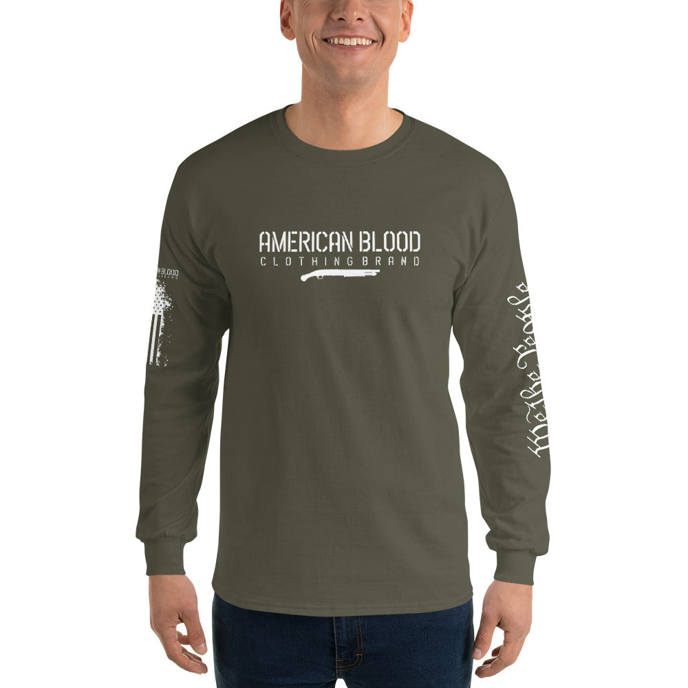 American Blood/True Born Sons of Liberty - 2nd Amend - Men’s Long Sleeve Shirt