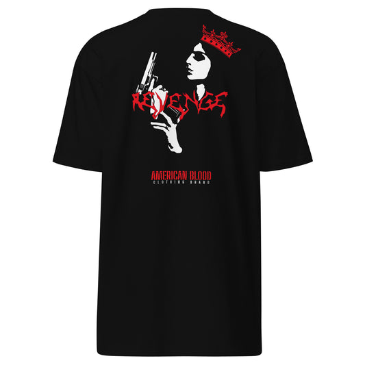 American Blood - REVENGE - Men’s premium heavyweight tee