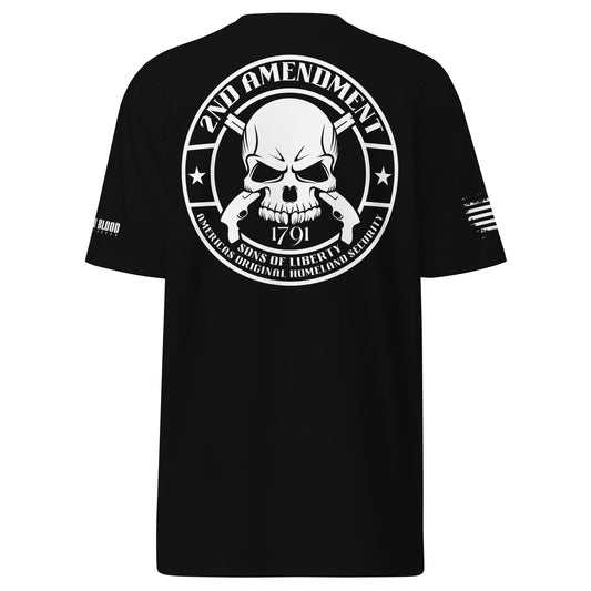 American Blood - 2ND AMEND - Men’s premium heavyweight tee