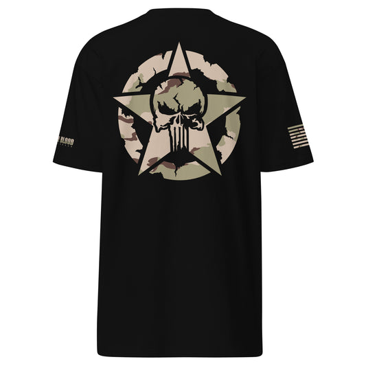 American Blood - Desert Storm Punisher - Men’s premium heavyweight tee