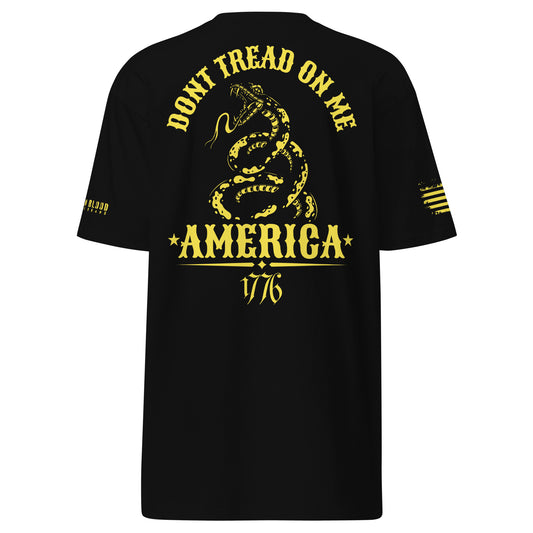 American Blood - Don't Tread On Me - Men’s premium heavyweight tee