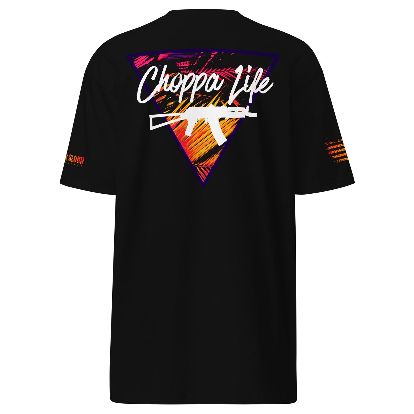 American Blood - Choppa Life - Men’s premium heavyweight tee