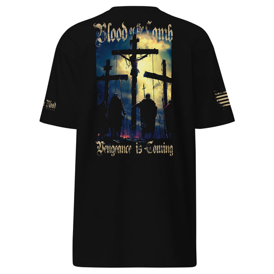 American Blood - Blood of the Lamb - Men’s premium heavyweight tee