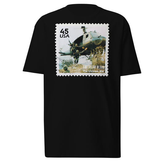 American Blood - Welcome To The Rice Fields - Men’s premium heavyweight tee