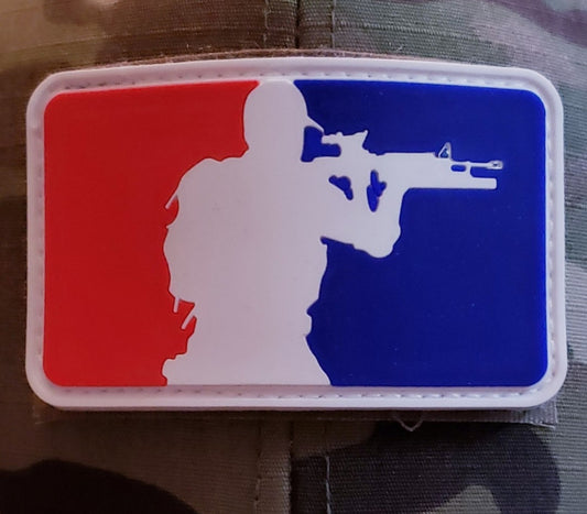 ML Gunner PVC Patch - White