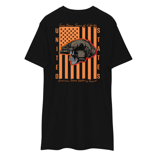 American Blood/True Born Sons of Liberty - Rifle/Goon - Men’s premium heavyweight tee