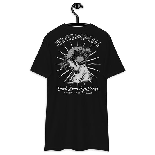 Dark Zero Syndicate/A.B.C.B. - Lady Of The Night - Men’s premium heavyweight tee