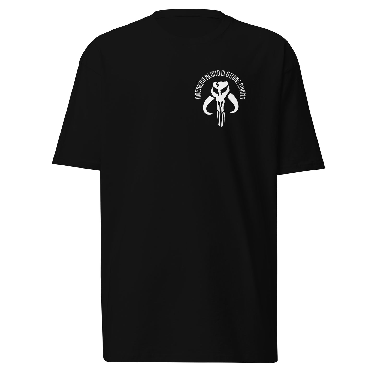 American Blood - Mando Skull/Mythosaur - Men’s premium heavyweight tee